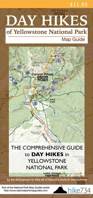 yellowstone national park hiking trails guide